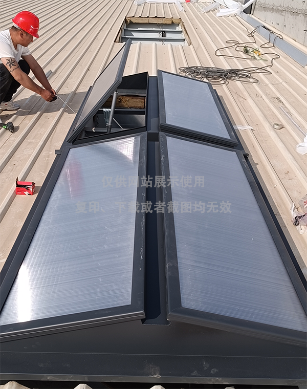 兰州王老吉生产车间金昌排烟天窗