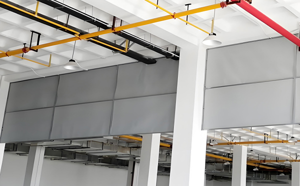 商场防烟分区常闭节点:金昌挡烟垂壁高度与控制器接线图解 商场防烟分区常闭节点:金昌挡烟垂壁高度与控制器接线图解