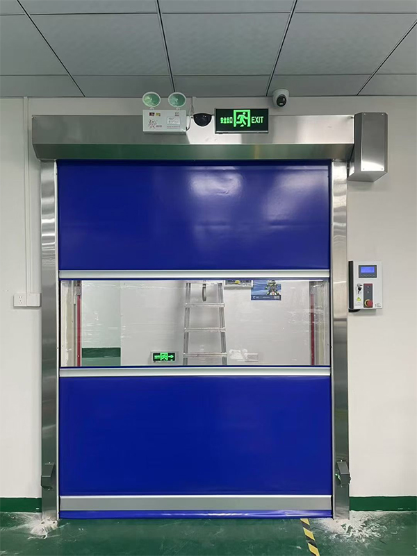 金昌快速金昌卷帘门在冷链物流仓储区的应用实践